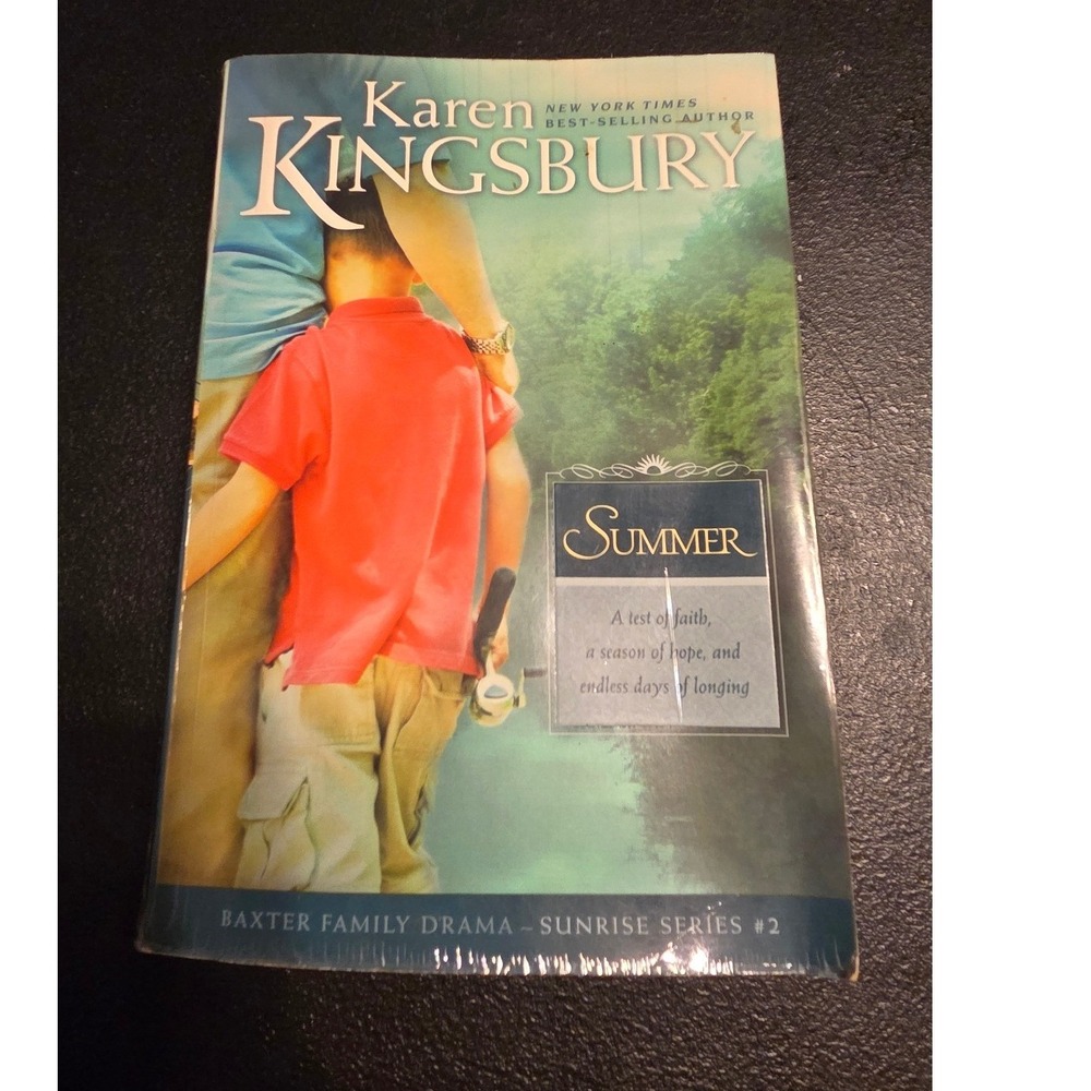 Karen Kingsbury Summer Sunrise Series #2 Baxter Family Drama Paperback Book